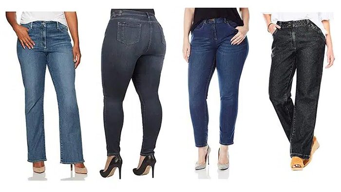 plus size jeans