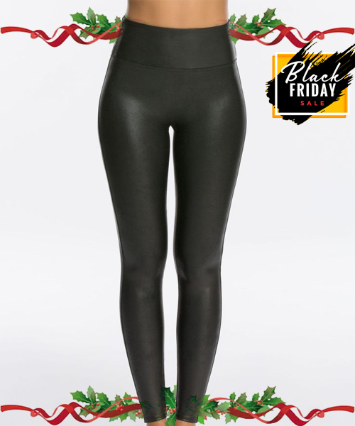 spanx leather leggins black friday